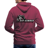 Off Camber Motorsports - Premium Hoodie - burgundy