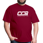 CCR Fabrication T Shirt - burgundy