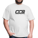 CCR Fabrication - T Shirt (Dark Logo) - white