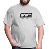 CCR Fabrication - T Shirt (Dark Logo) - heather gray