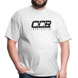 CCR Fabrication - T Shirt (Dark Logo) - light heather gray