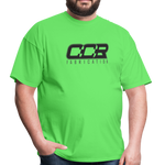 CCR Fabrication - T Shirt (Dark Logo) - kiwi