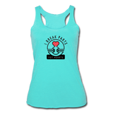 I Break Parts, Not Hearts - Women’s Racerback Tank - turquoise